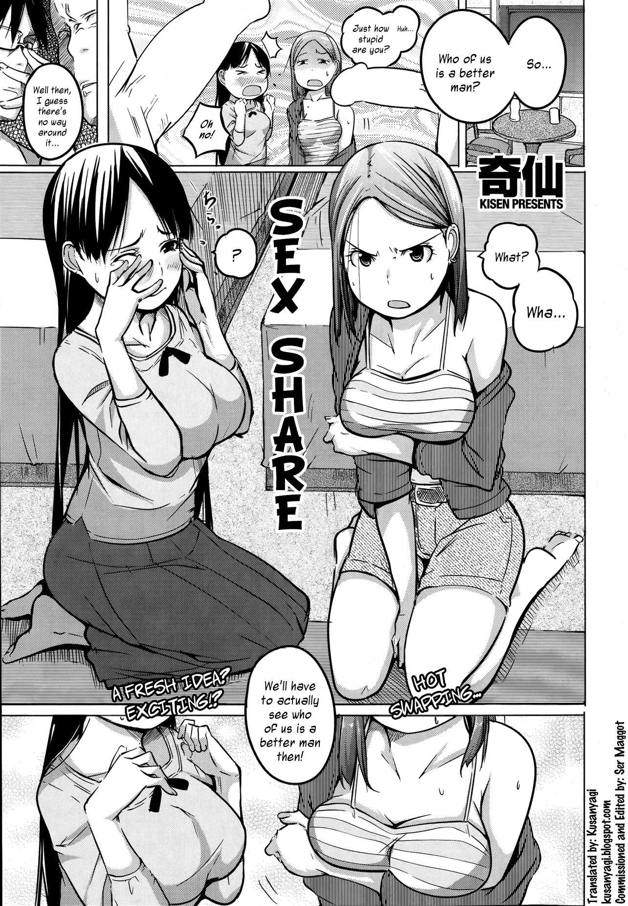 Reading Sex Share Hentai 1 Sex Share [oneshot] Page 1