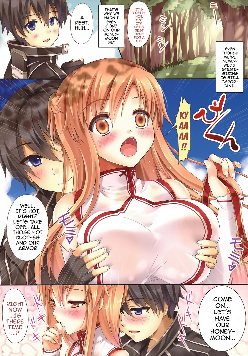 Cumming Inside Asuna 100% Raw