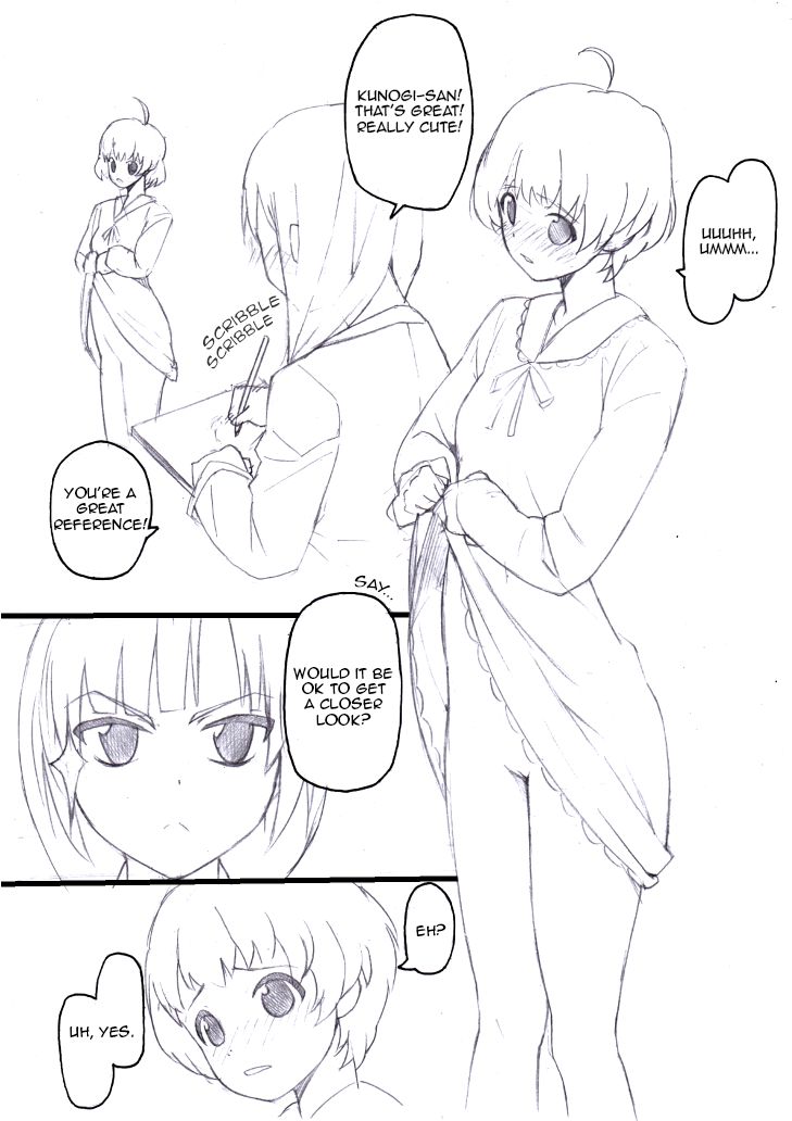 Ema x Kunogi no Ecchi na Manga