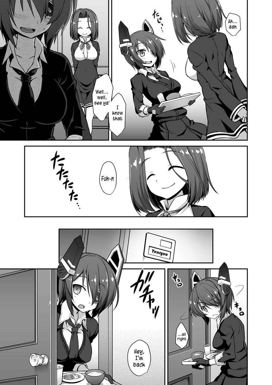 A Secret Night Battle Practice With Big Sis Tenryuu!!