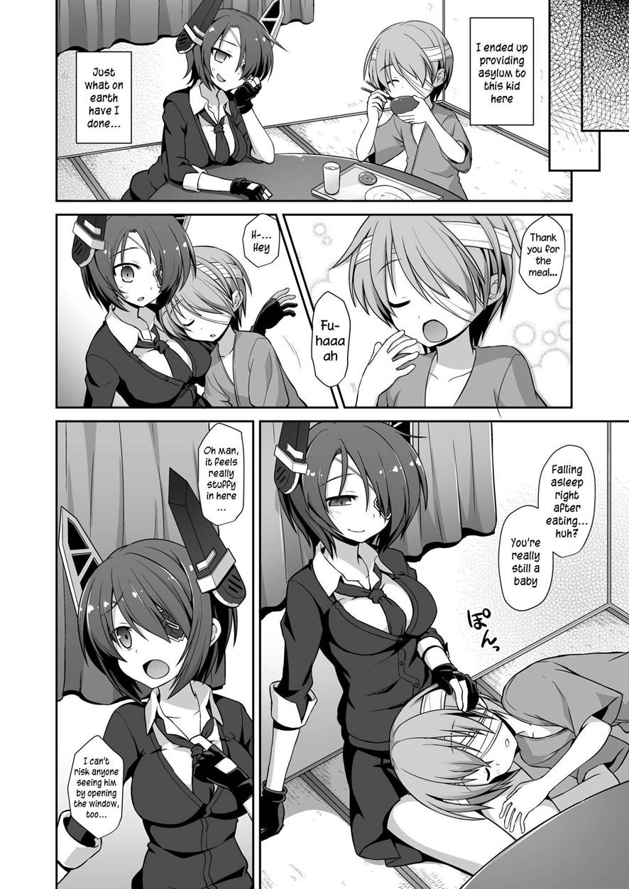 A Secret Night Battle Practice With Big Sis Tenryuu!!