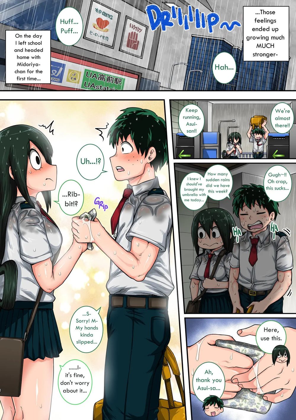 Page 32 | Boku No Harem Academia (Doujin) - Chapter 6: Boku No Harem  Academia 6 - The (Frog)Girl with Animal Instincts by Juna Juna Juice at  HentaiHere.com