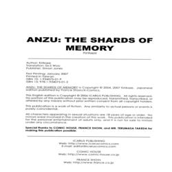 Anzu - The Shards of Memory