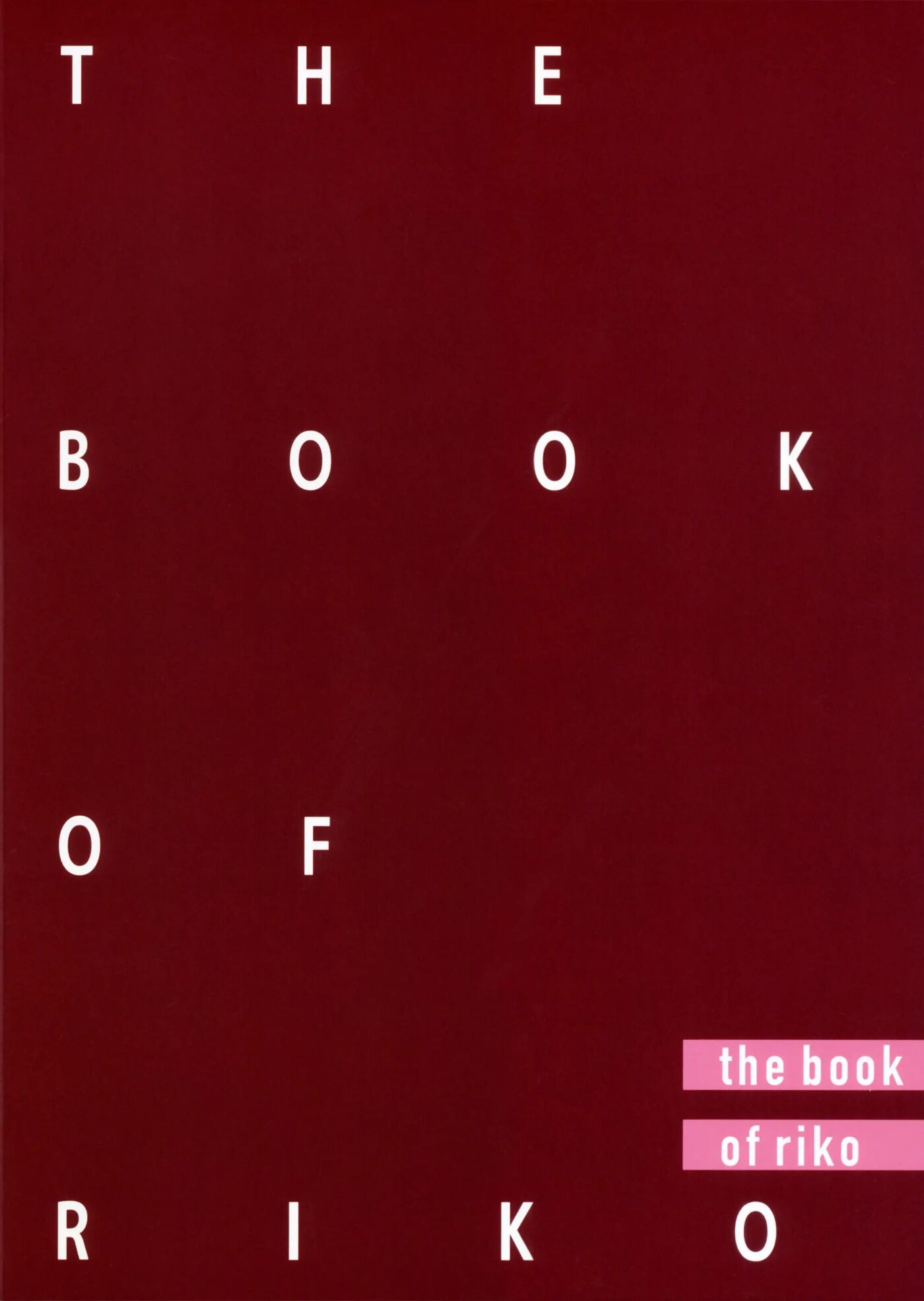 THE BOOK OF RIKO