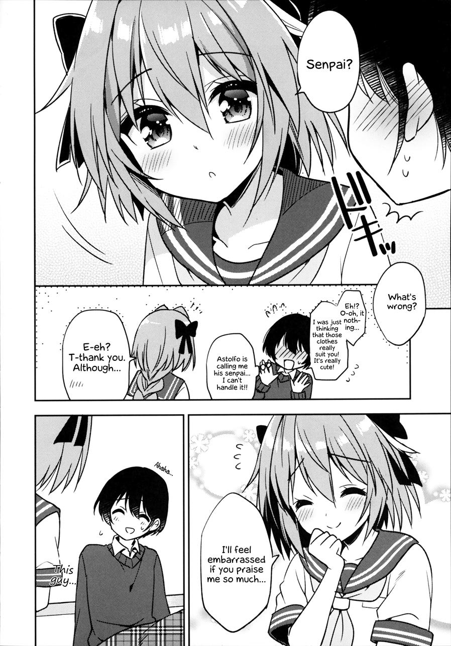 A Story About My Astolfo Cosplaying Kouhai (♂) Confessing His Love And Having Sex [Yaoi]