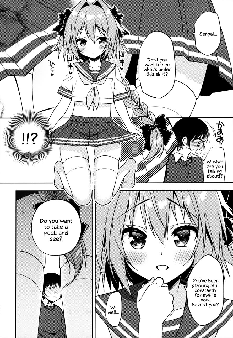 A Story About My Astolfo Cosplaying Kouhai (♂) Confessing His Love And Having Sex [Yaoi]