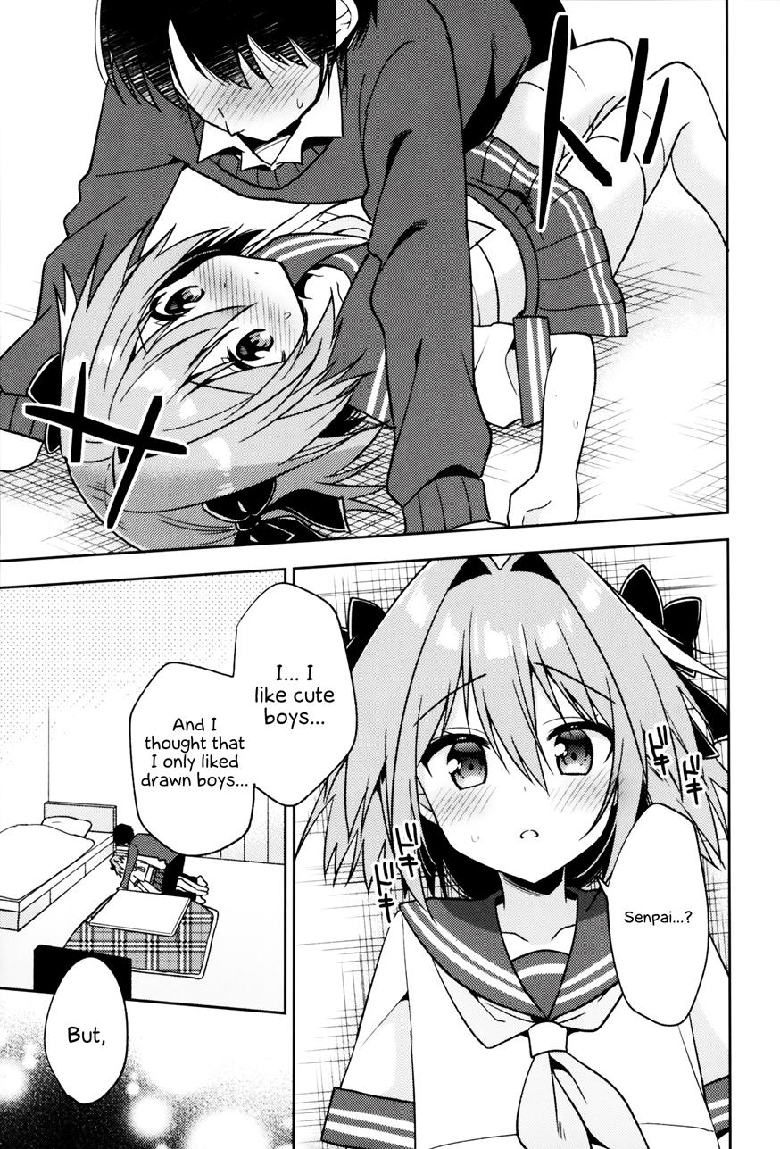 A Story About My Astolfo Cosplaying Kouhai (♂) Confessing His Love And Having Sex [Yaoi]