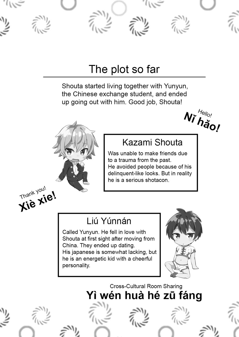 Cross-Cultural Room Sharing [Yaoi]