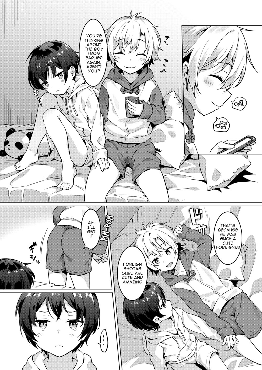 Cross-Cultural Room Sharing [Yaoi]