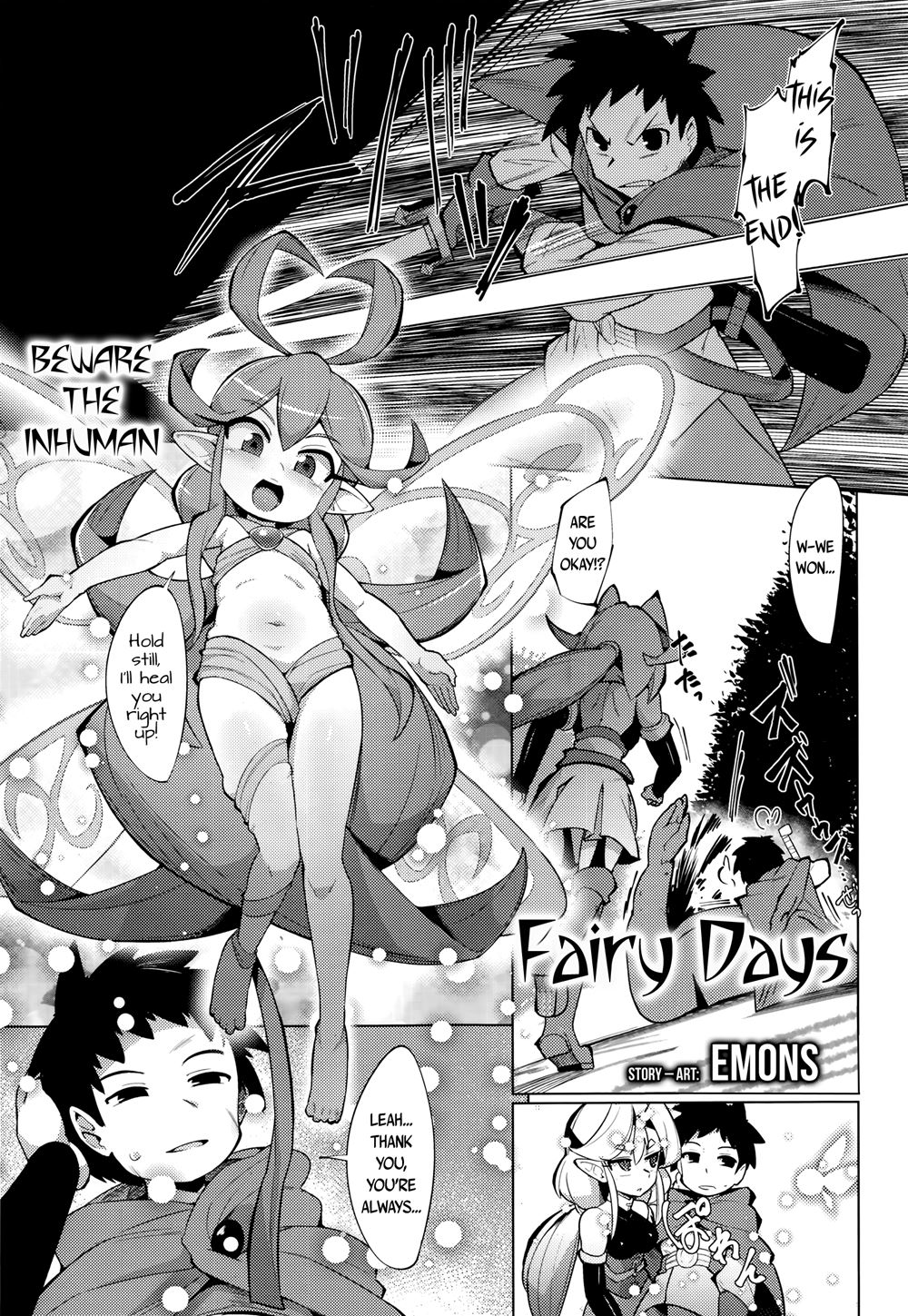 Page 1 | Fairy Days (Original) - Chapter 1: Fairy Days [Oneshot] by Emons  (Buriki Daiou) at HentaiHere.com