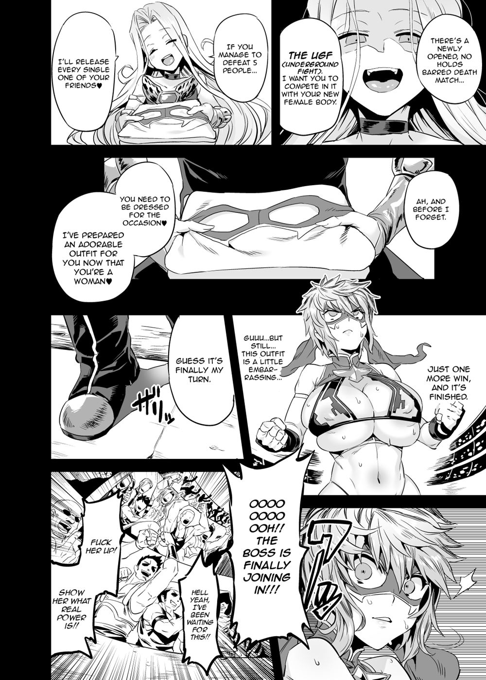 Hentai TS Luchador Gran-chan