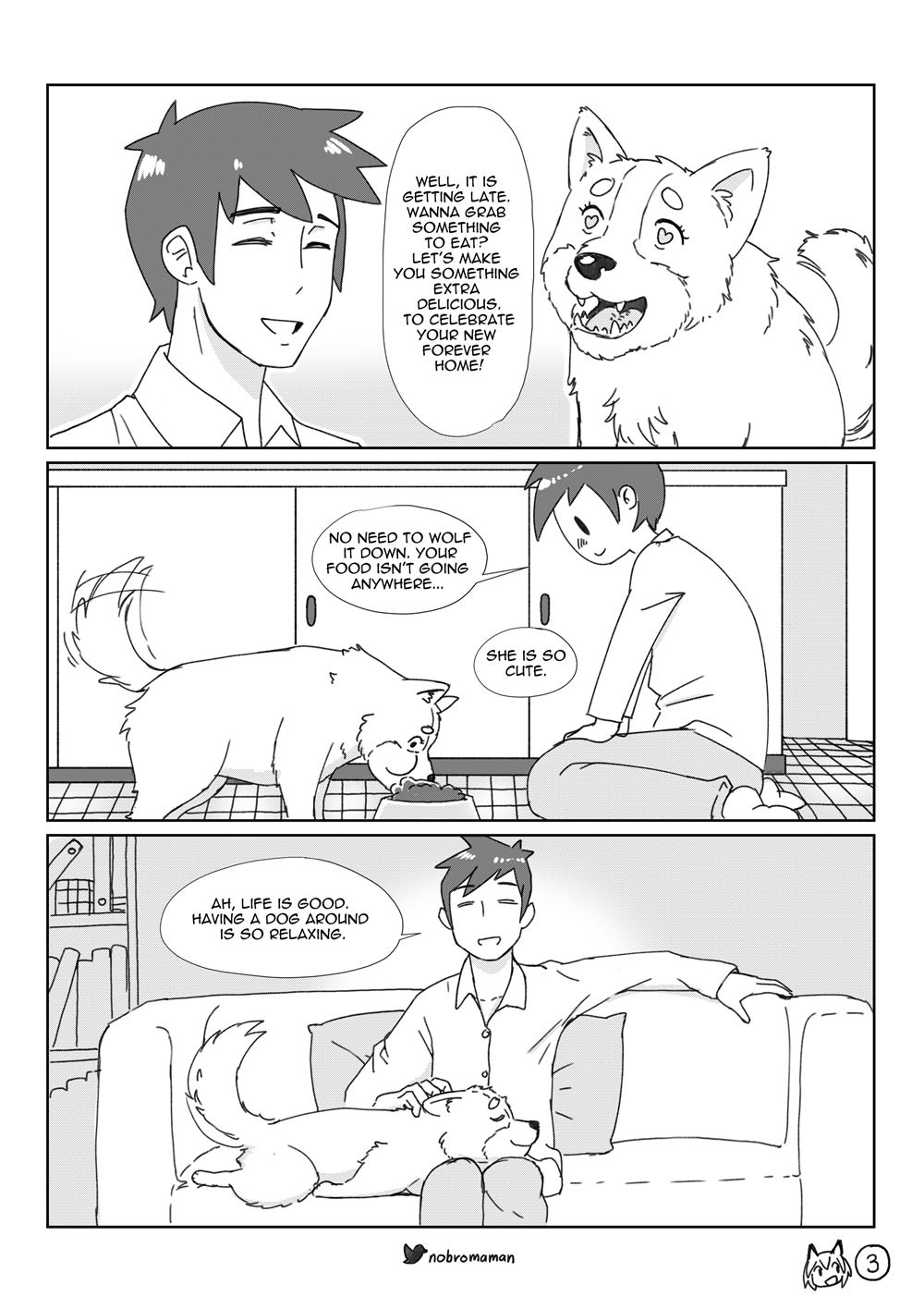 Page 4 | Life With A Dog Girl (Original) - Chapter 1: Life With A Dog Girl  by Unknown at HentaiHere.com