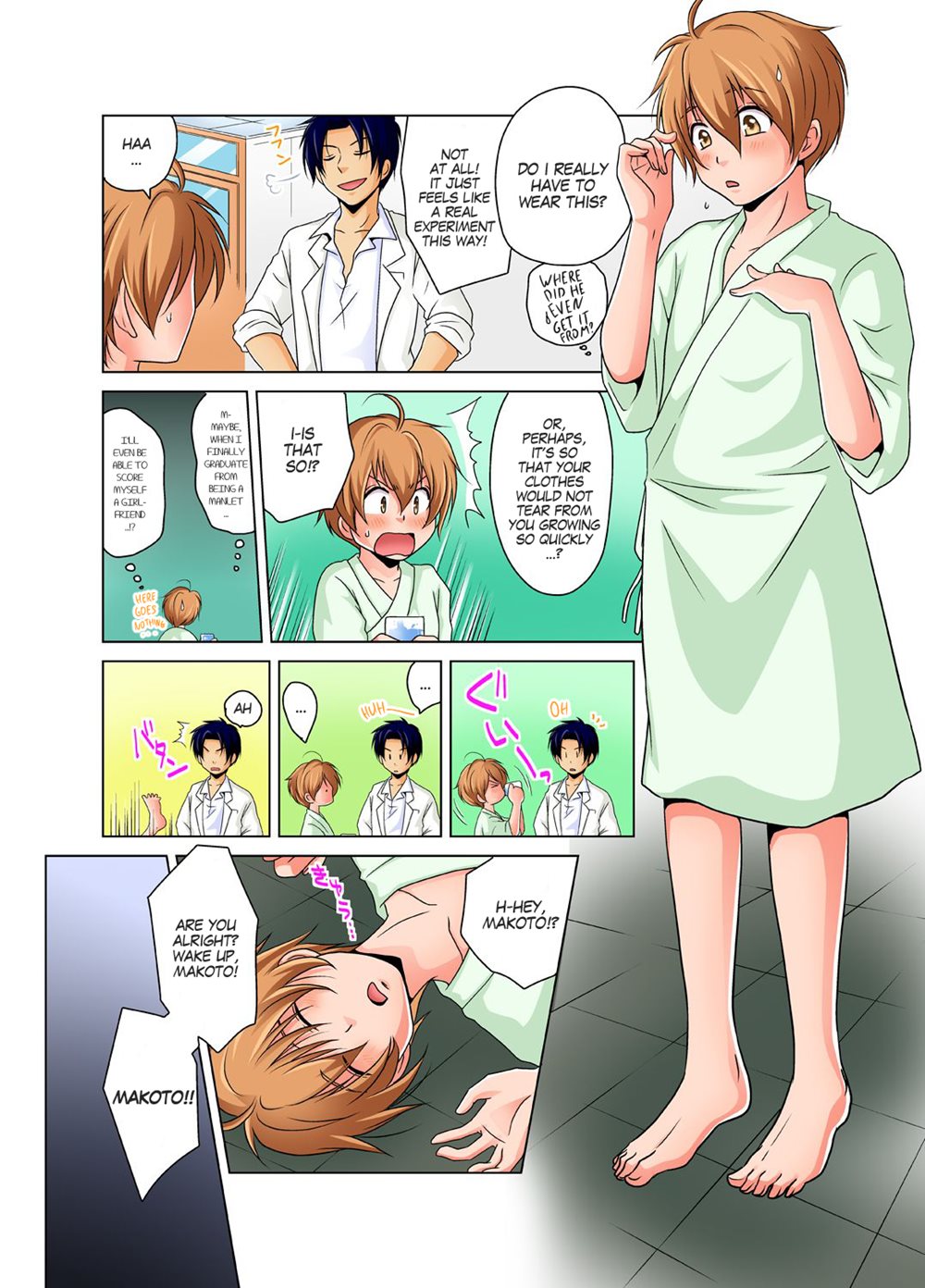 Page 4 | Gender Bender Into Sexy Medical Examination! You Said That You  Were Only Going To Look... (Original) - Chapter 1: Gender Bender Into Sexy  Medical Examination! You Said That You