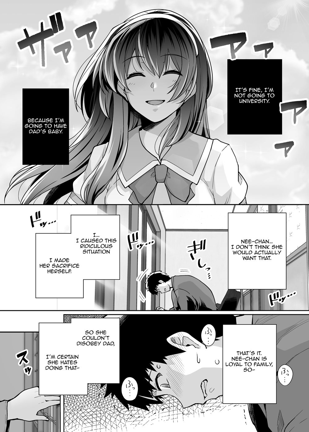 Page 35 | My Sister Sleeps With My Dad!? (Original) - Chapter 2: My Sister  Sleeps With My Dad!!? 2 by Royal Bitch (Haruhisky) at HentaiHere.com