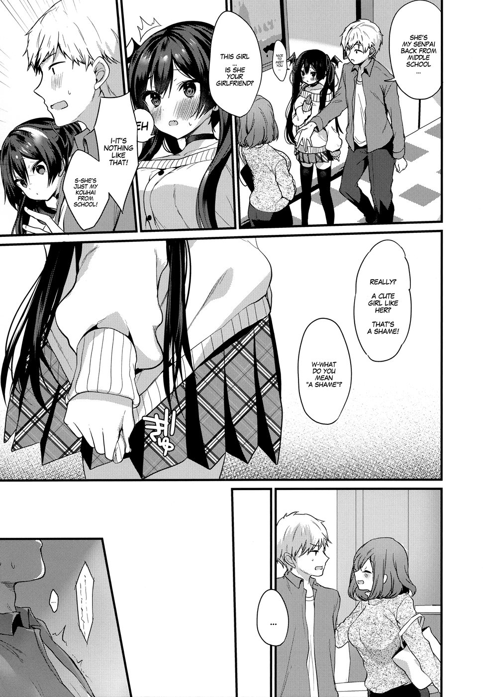 Page 6 | Little Devil Going On The Offensive! (Original) - Chapter 3:  Inside The Girls Bathroom by AYUMA Sayu at HentaiHere.com