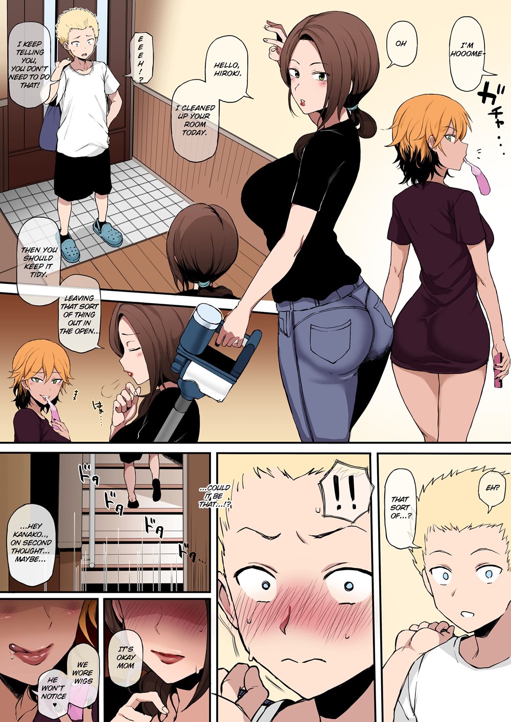 Full color hentai manga