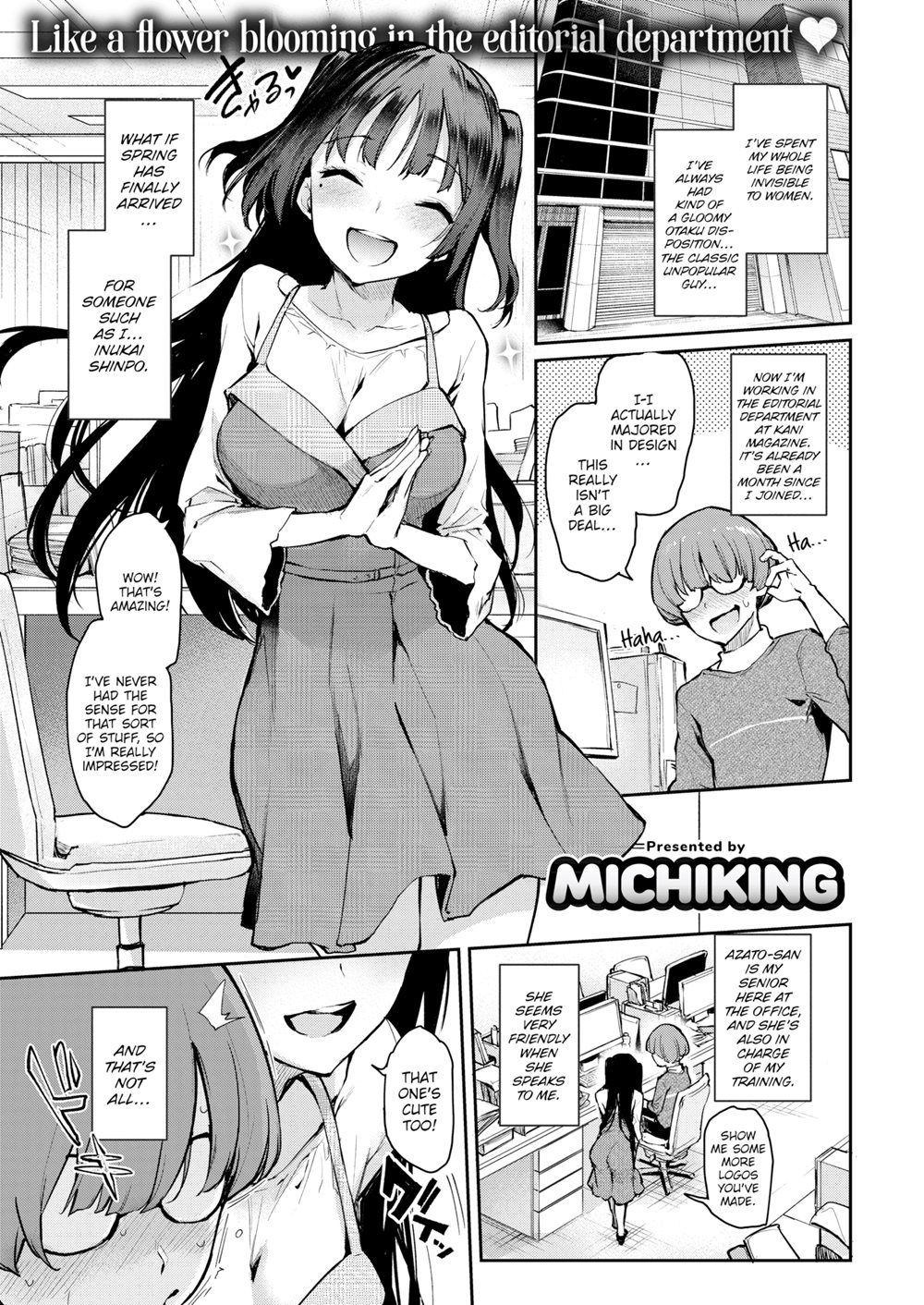 Page 1 | Ill-Natured Editor Azato-san (Original) - Chapter 1: Ill-Natured  Editor Azato-san by Michiking at HentaiHere.com