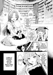 A Book About Sakuya Getting Sweet With Meiling