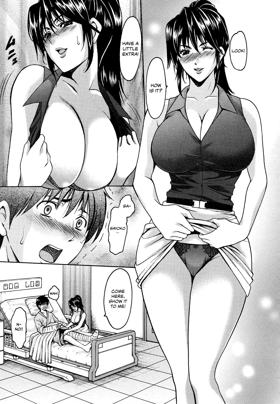 Page 7 | Gatecrash Hospital Cowgirl Sex Ward (Original) - Chapter 1:  Gatecrash Hospital Cowgirl Sex Ward by HOSHINO Ryuichi at HentaiHere.com