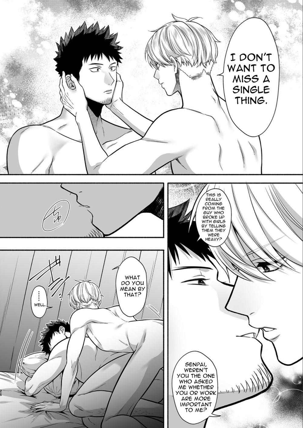 It's Not Enough, Senpai [Yaoi]