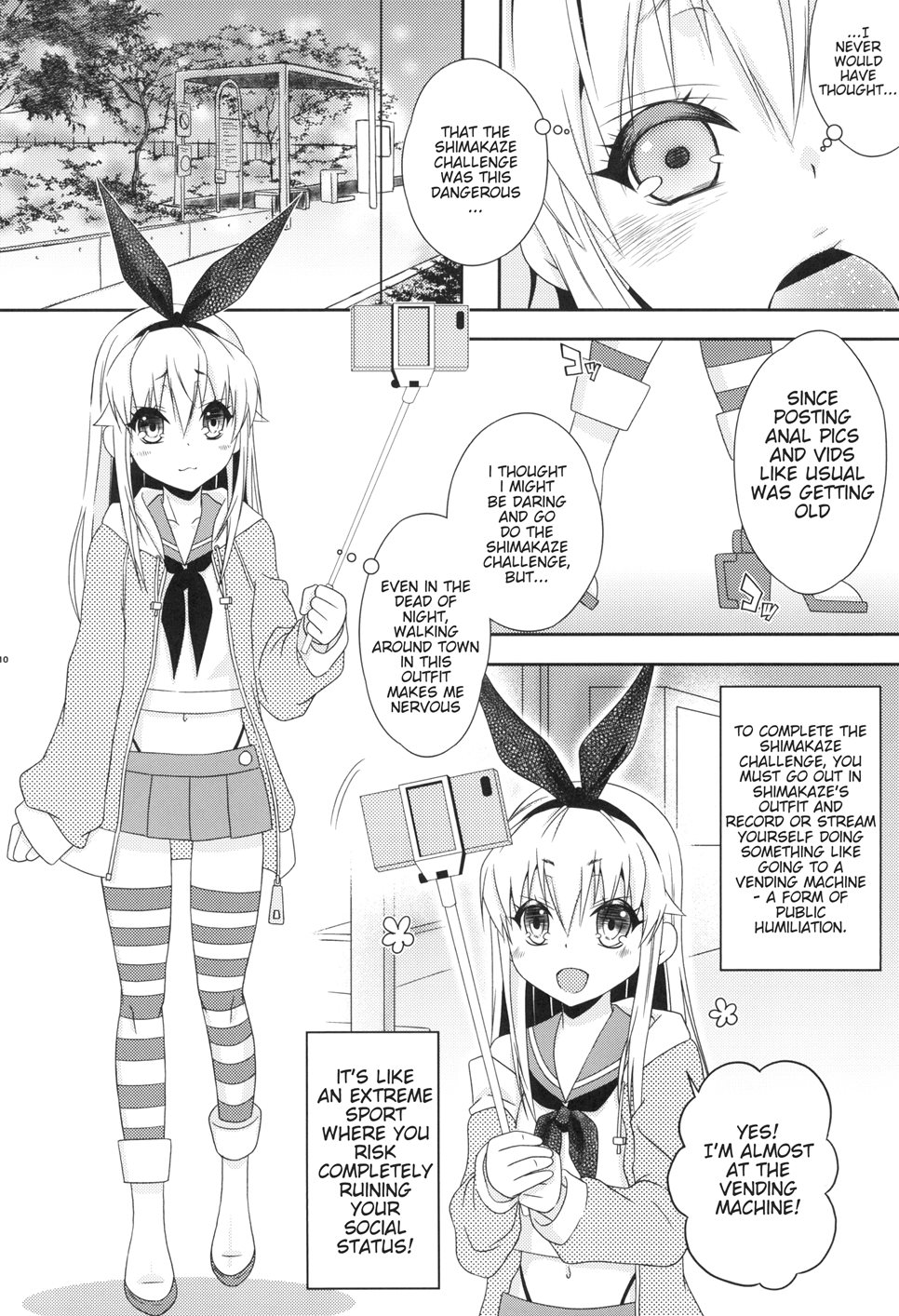 Shimakaze-kun Challenge Shippai [Yaoi]