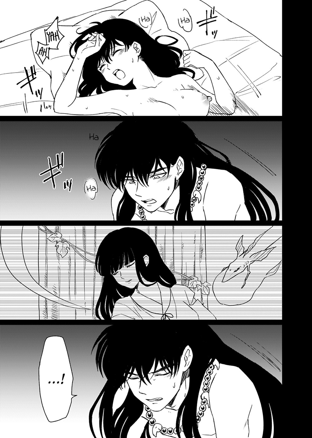 A Story About Inuyasha And Kagome's Journey And Their Struggles During Sex