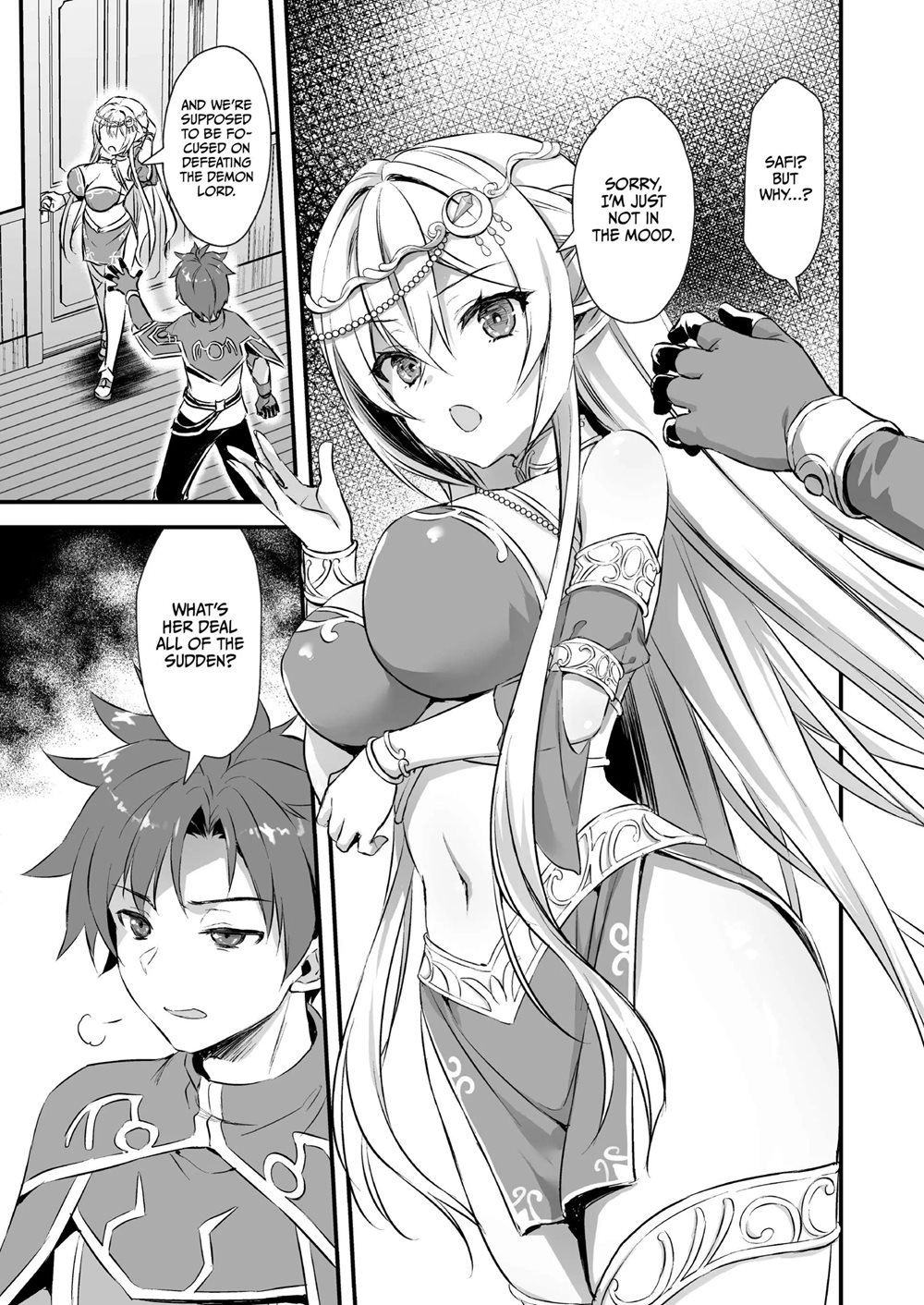 Horny Isekai Elf's Evil Eye