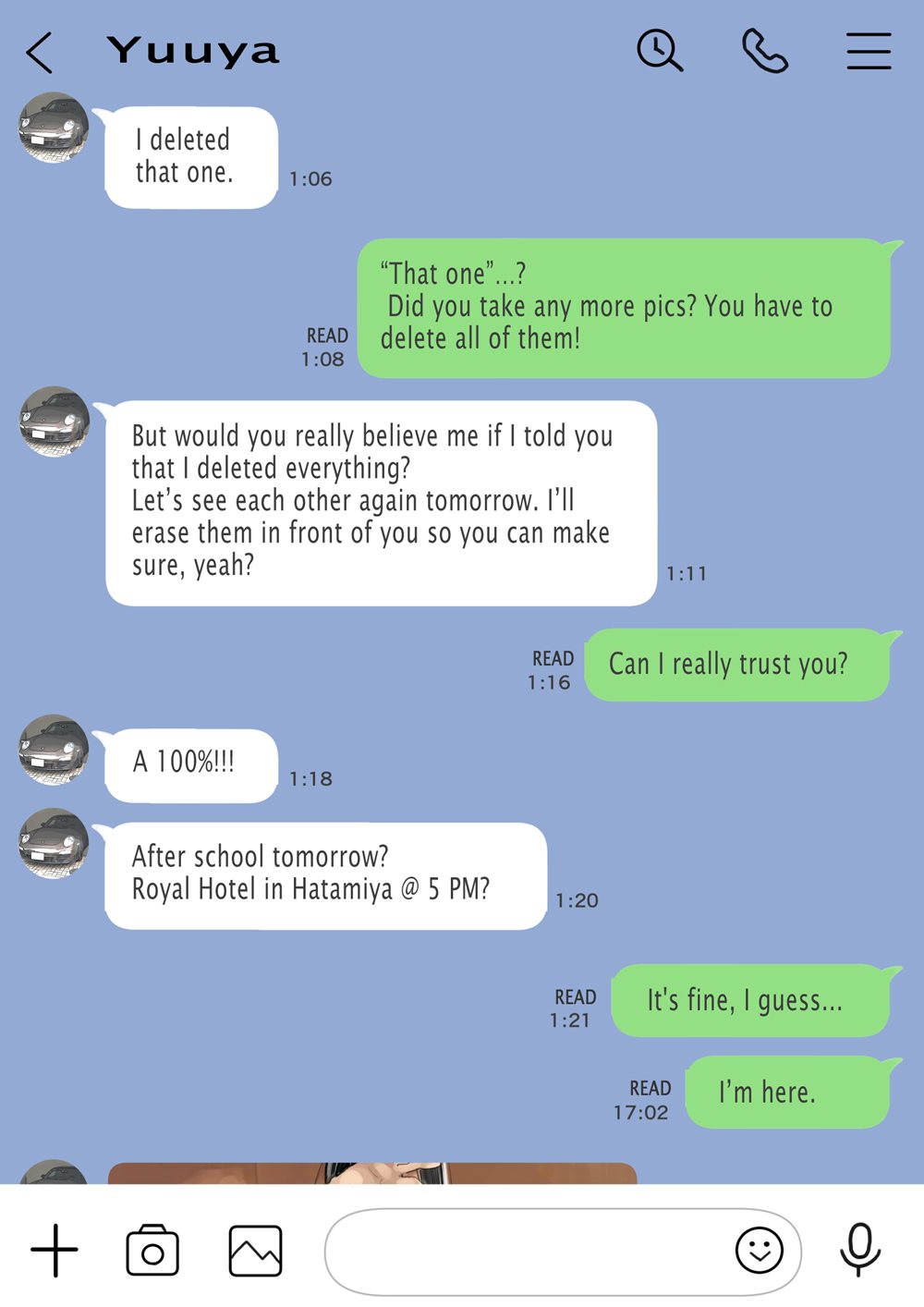 I Just Snooped Through Her Smartphone Page 42 | I Just Snooped Through Her Smartphone (Original) - Chapter 1