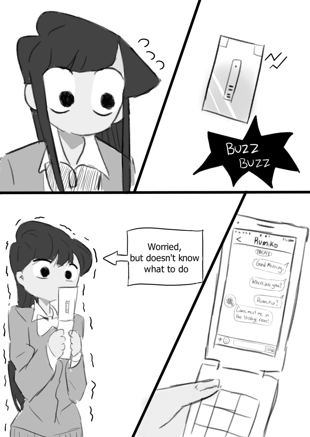 Komi Can't Cummunicate