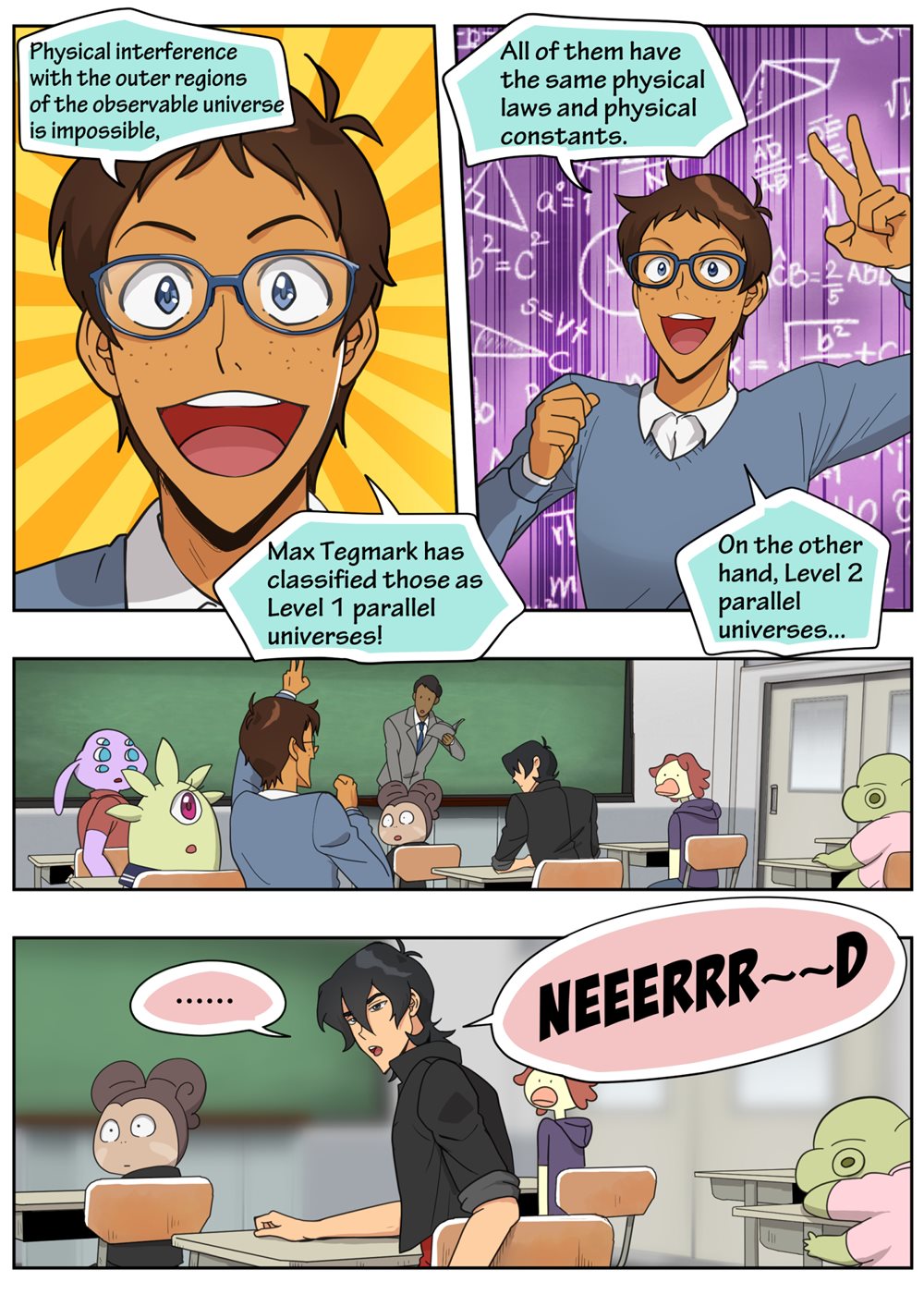 The Nerd, The Bully And The Multiverse [Yaoi]