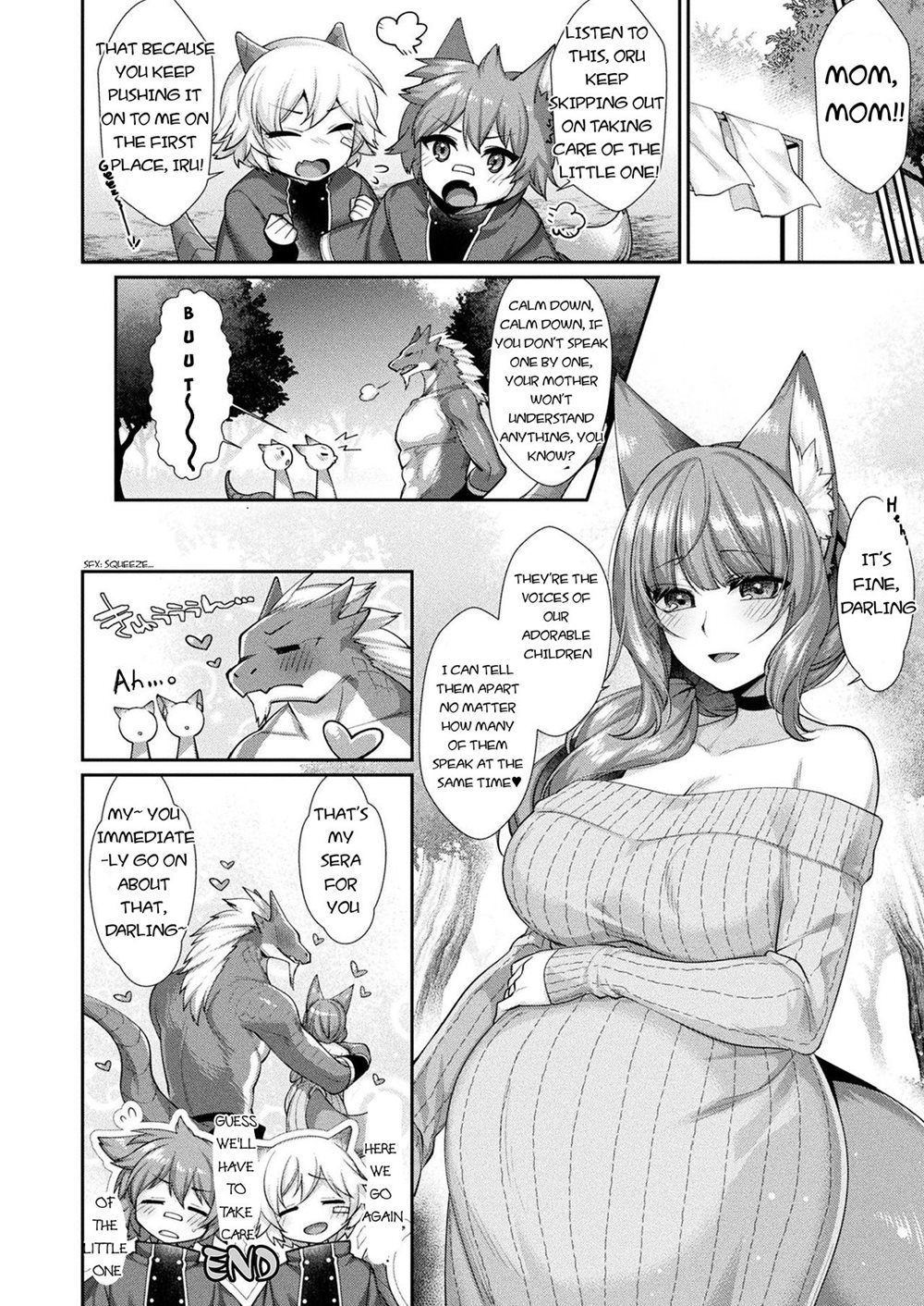 The Geo-Dragonkin And His Newly-Wed Fox Girl Wife