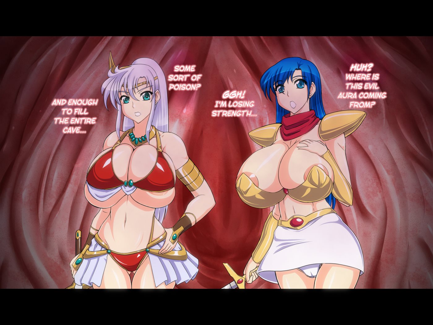 Bikini Armor Lady Warriors: Sacrifice Of The Tentacle Lust Prison