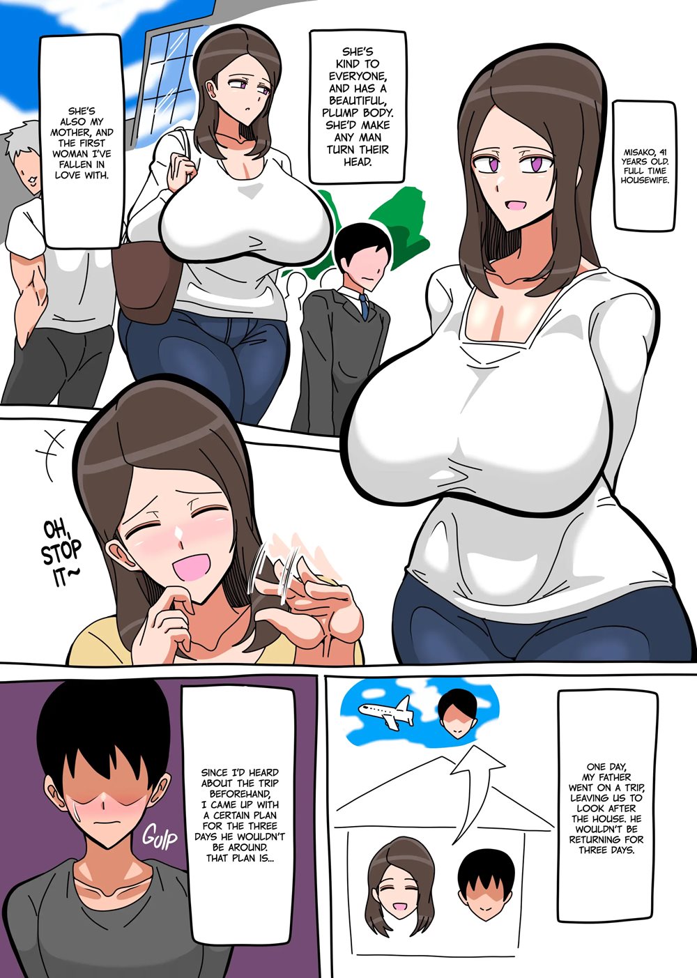 Page 2 Okaa-san Kounin Boshi Sex (Original)
