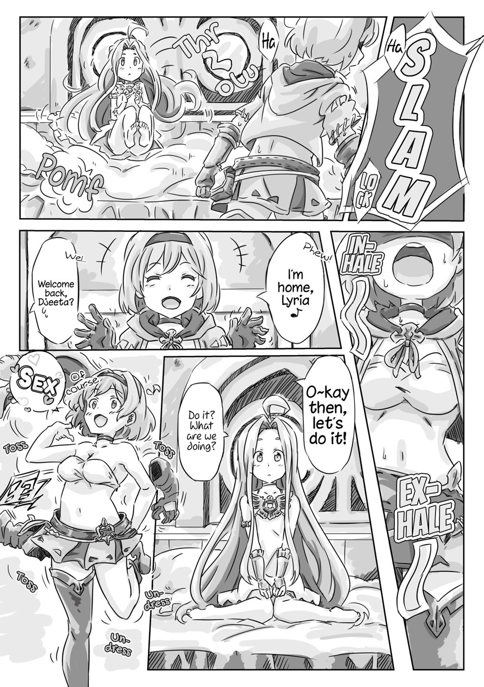 Djeeta Went Too Far With Her Wife