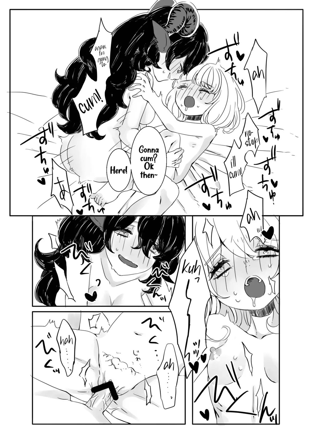 The Futanari Onee-san And The Young Girl's Naughty Story