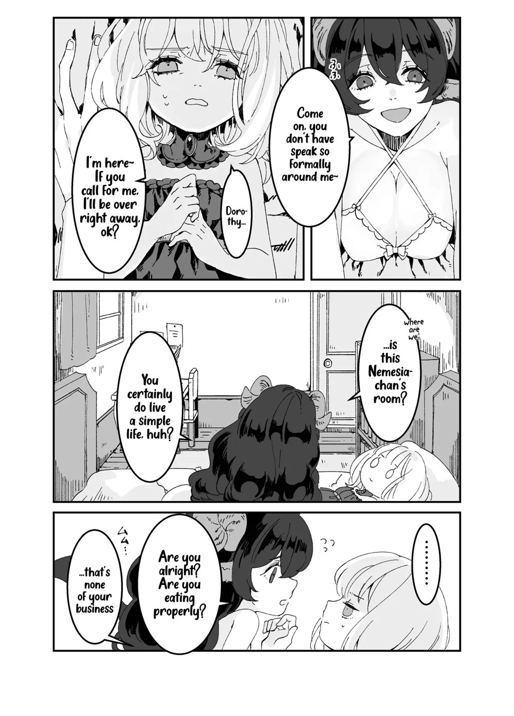 The Futanari Onee-san And The Young Girl's Naughty Story