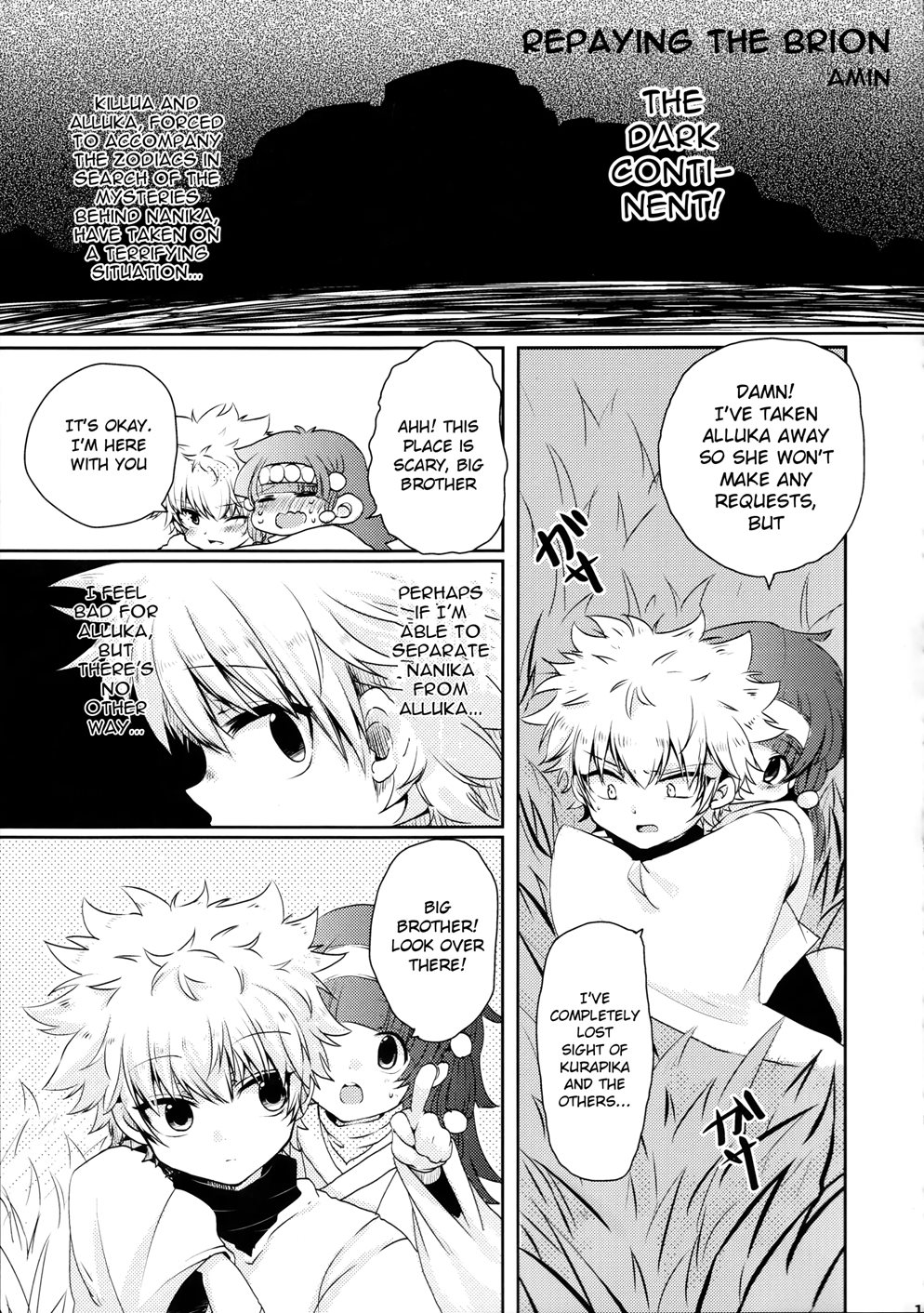 Killua Vs. Brion Mob [Yaoi]