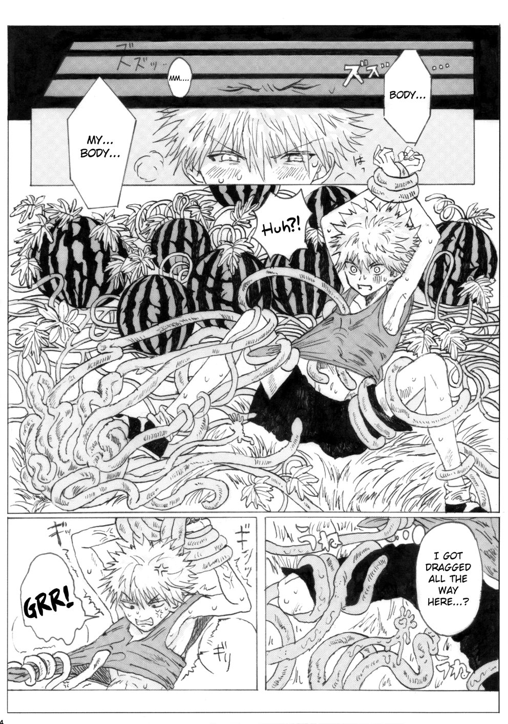 Killua Vs. Brion Mob [Yaoi]