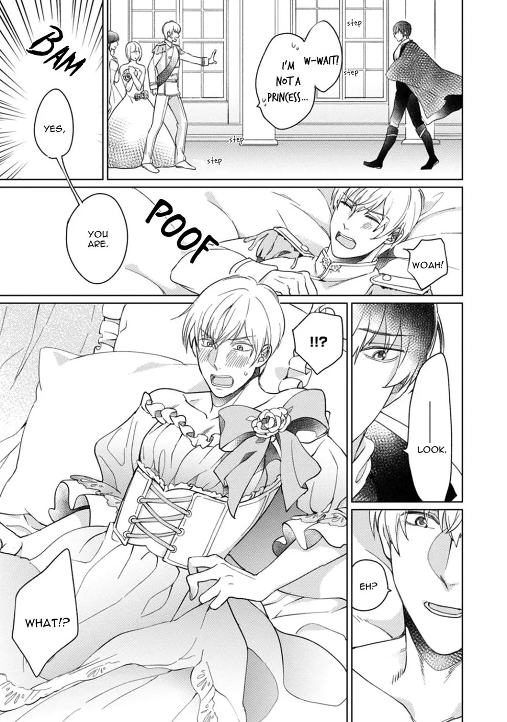 I Won't Give In To The Black Prince! [Yaoi]