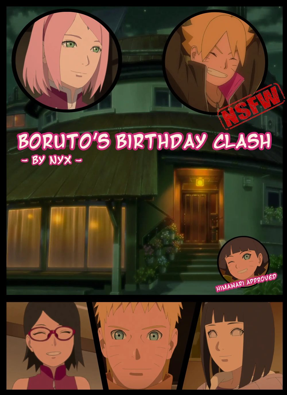 Boruto's birthday clash nyx