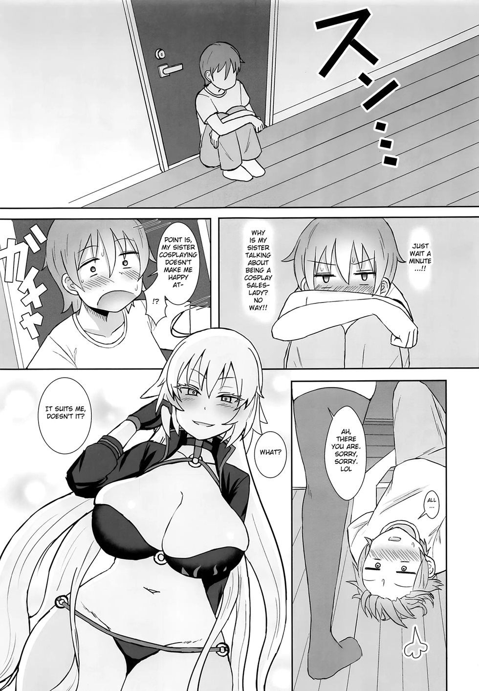 Jeanne Alter No Cosplay Tsuide Ni XXX Suru Ane