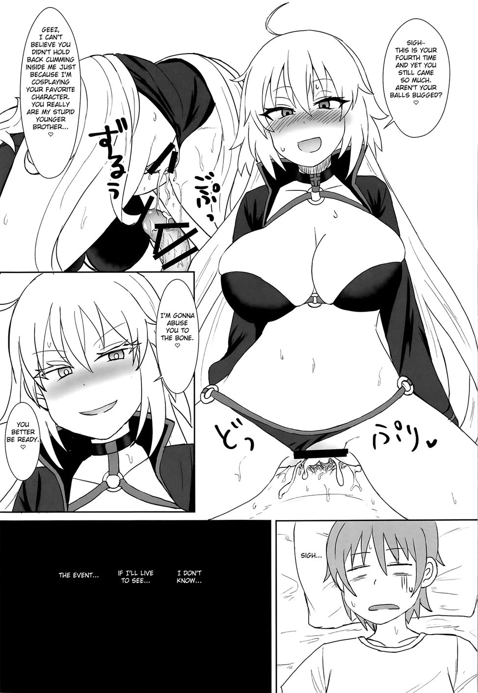 Jeanne Alter No Cosplay Tsuide Ni XXX Suru Ane