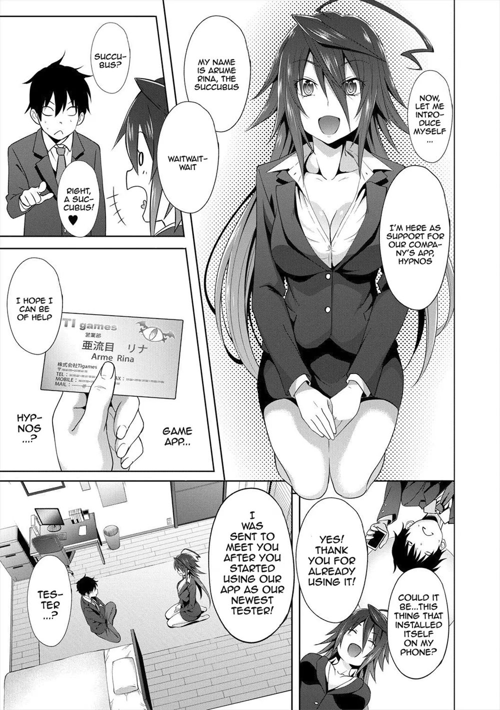 Page 15 | Succubus Appli (Gakuen Saimin) (Original) - Chapter 8: Succubus  Appli [Full Tankoubon Ver] by Gelatin at HentaiHere.com