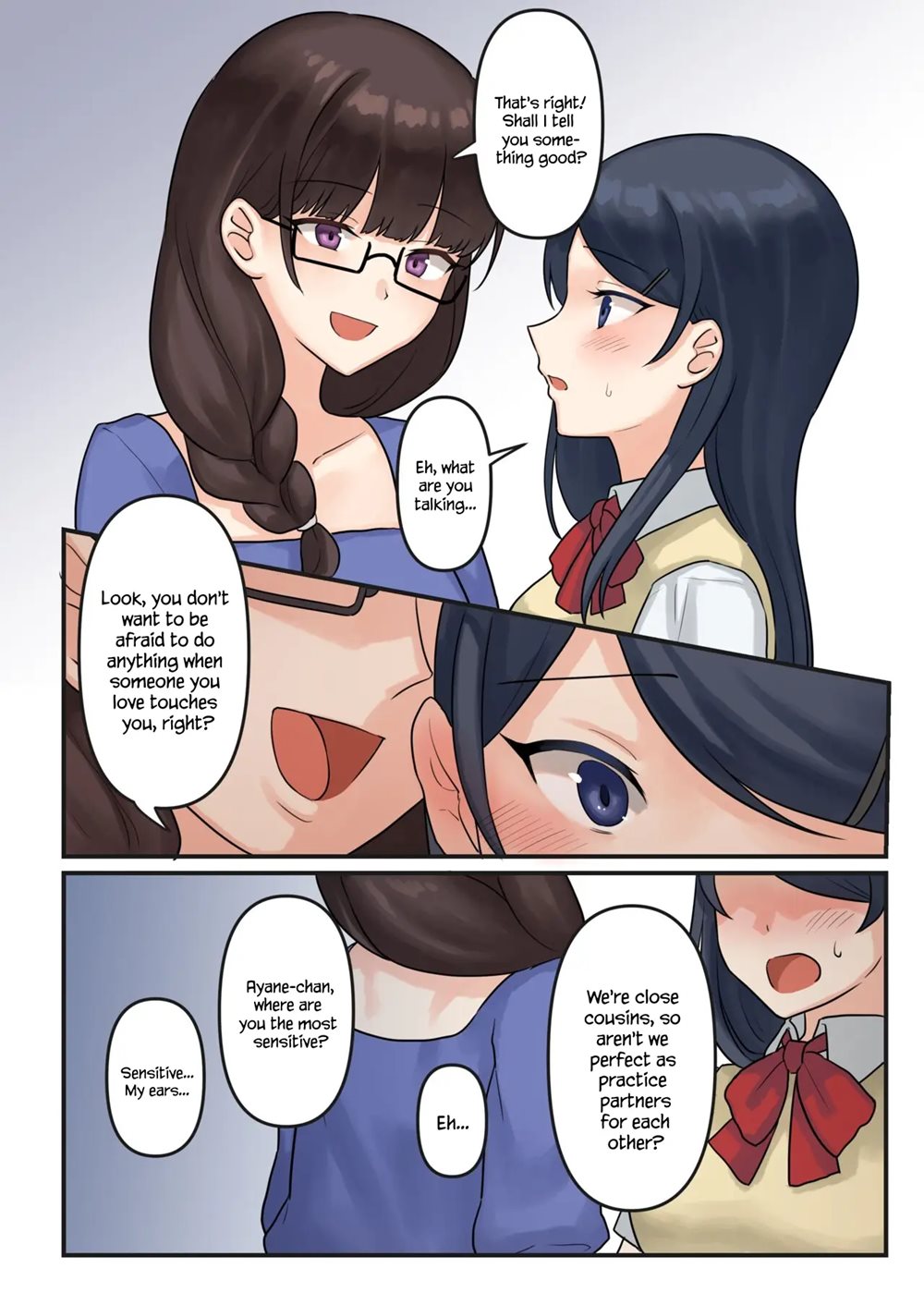 Page 7 | 1RT De Nakawarui Nonke Joshi-Tachi Ga 1-Byou Kiss Suru (Original)  - Chapter 4: Ayane no Kako by Tendoushi (Fukuroumori) at HentaiHere.com