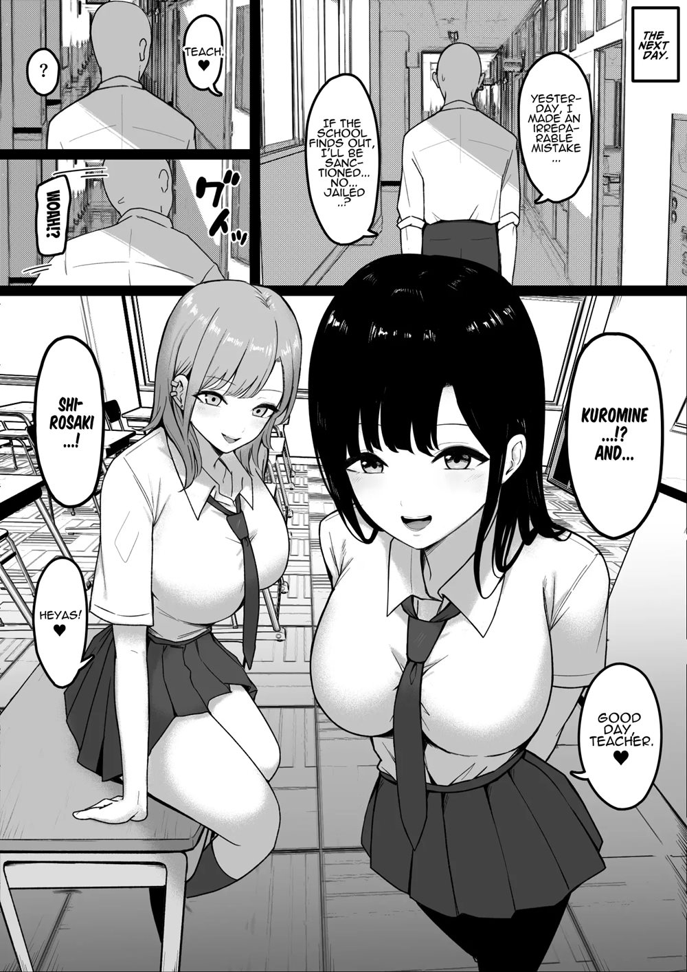 Lewd Students ~The Temptations Of Kuromine & Shirosaki~