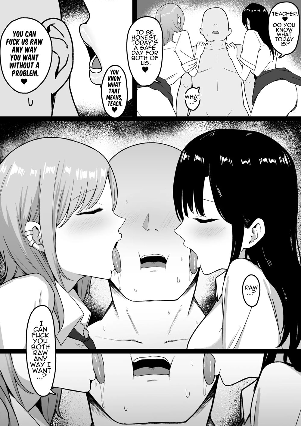 Lewd Students ~The Temptations Of Kuromine & Shirosaki~