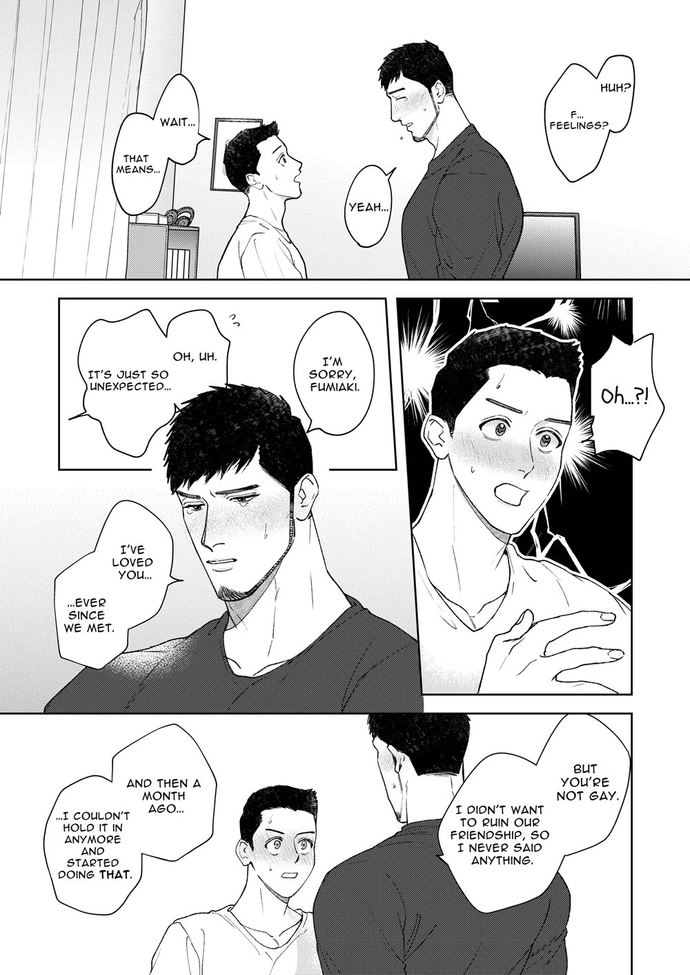 My Burly Best Friend's Unrequited Love [Yaoi]