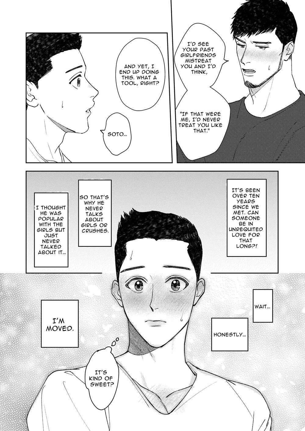 My Burly Best Friend's Unrequited Love [Yaoi]