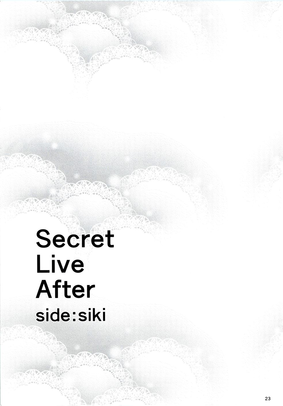 Secret: Live After