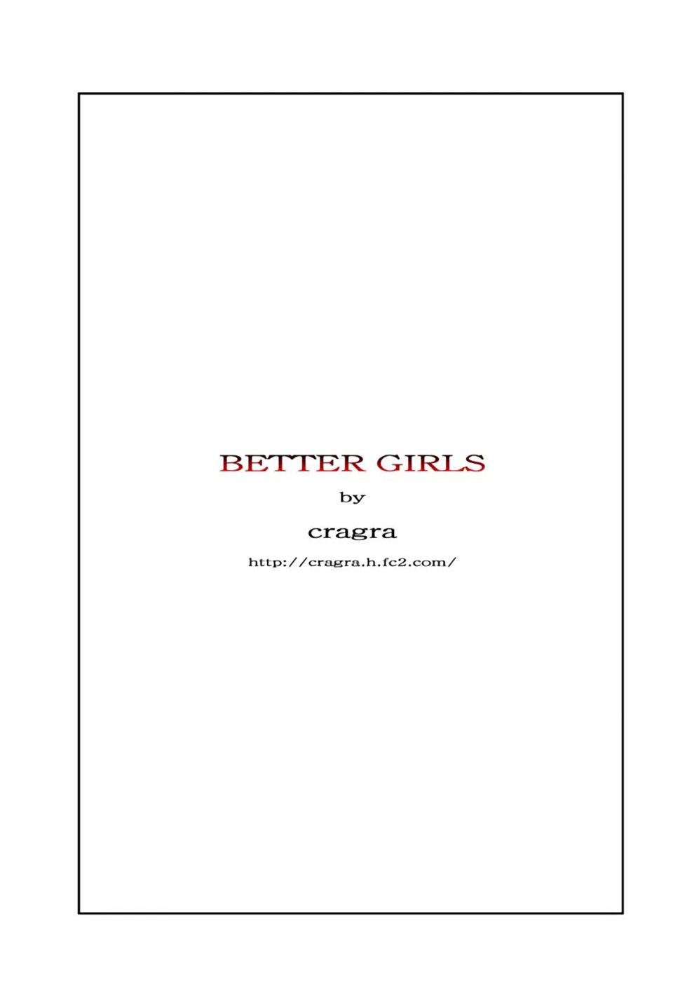 Better Girls